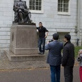 315-0615 Posing with Statue of John Harvard.jpg